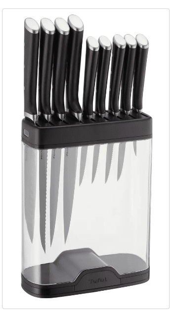 Tefal Premium Messerblock CTX – ohne Messer, rutschfest, platzsparend