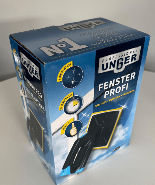 19.000 Teile Unger Fensterprofi zur Reinigung von Glasflächen