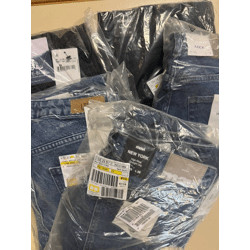 Ab 6,50 € Mix Damen- und Herrenjeans – neue Kategorie A Ware, Markenqualität, Größen S–XXL, originalverpackt, sofort lieferbar