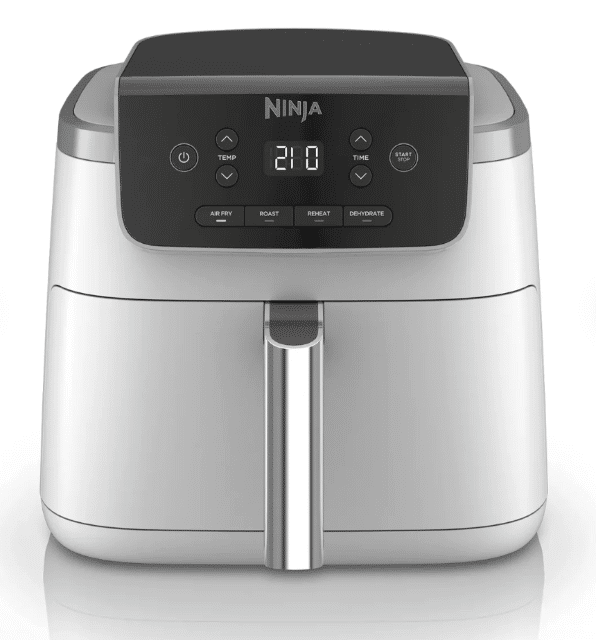 Ninja AF180EUWH Heißluftfritteuse – 6,2 L – 1750 W – White Edition – A-Ware