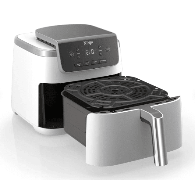 Ninja AF180EUWH Heißluftfritteuse – 6,2 L – 1750 W – White Edition – A-Ware