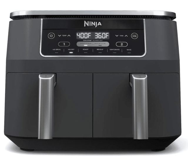 Ninja AF400EU Dual Zone MAX XL – 9,5 L – 2470 W – 2-Kammer-Airfryer – A-Ware