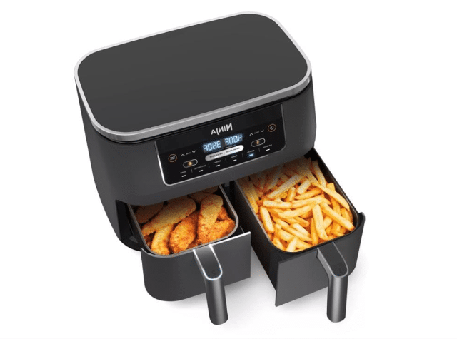 Ninja AF400EU Dual Zone MAX XL – 9,5 L – 2470 W – 2-Kammer-Airfryer – A-Ware