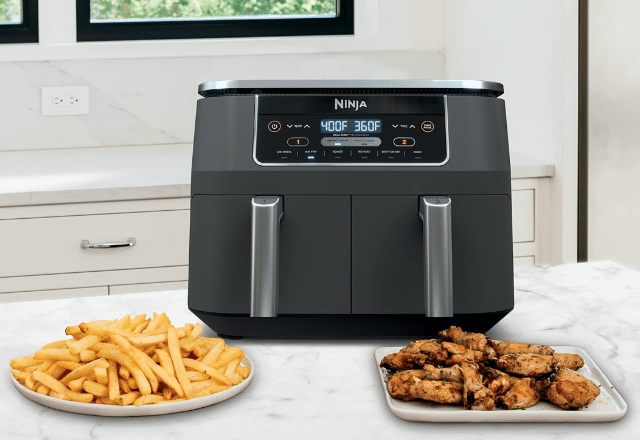 Ninja AF400EU Dual Zone MAX XL – 9,5 L – 2470 W – 2-Kammer-Airfryer – A-Ware