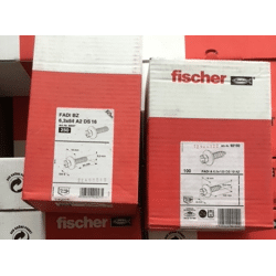 1 Palette Fischer Fassadenschrauben Edelstahl A2, Palette 2