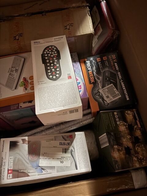 ab 350 € MIX Paletten von deutschen Marktplätzen mit Haushaltsgeräten, Haushaltswaren, Möbeln, Kinderartikeln und mehr, Kategorie A/B/C, sof