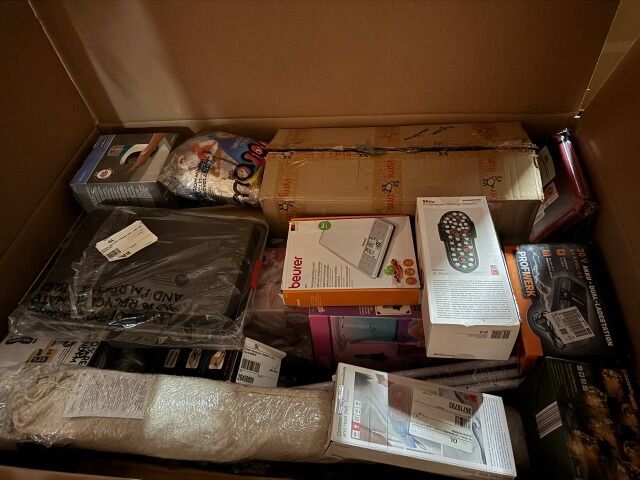 ab 350 € MIX Paletten von deutschen Marktplätzen mit Haushaltsgeräten, Haushaltswaren, Möbeln, Kinderartikeln und mehr, Kategorie A/B/C, sof