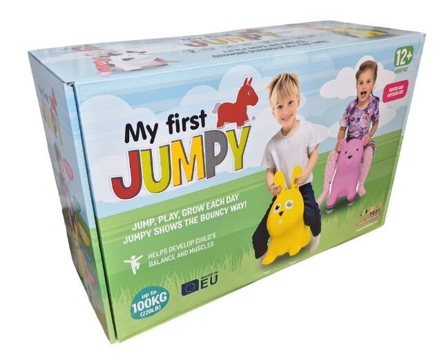Mixed pallet - 120 pcs European-made Hopping Animals