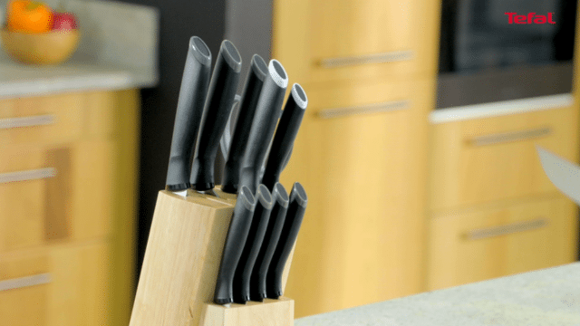 Tefal Précision – 21 cm Fleischgabel aus Edelstahl – Profi-Küche, Grill, Braten – A-Ware