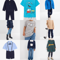 3,00 € / Stk. Kinderbekleidung Mix Kategorie A – Neuware von Marken, verschiedene Größen von Baby bis Teenager, sofort lieferbar