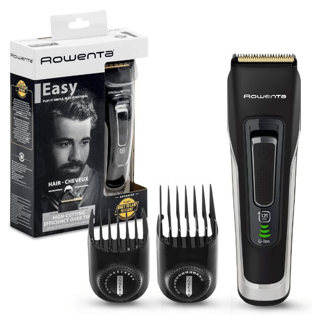 Rowenta TN5201F4 Tondeuse Advancer - hair clipper - stainless steel blades - 45 min. running time - A-goods