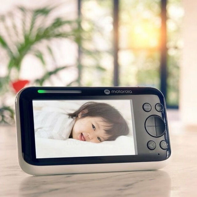 Motorola PIP 1610 Video-Babyphone mit Kamera WLAN 2.4GHz Smartphone-APP