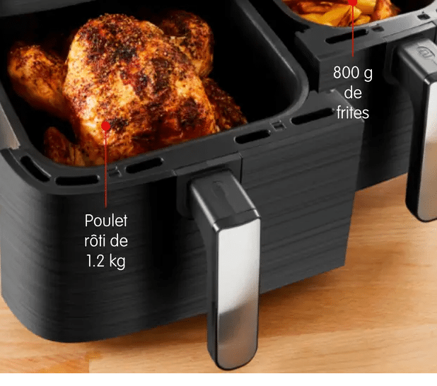 Moulinex EZ905B20 Easy Fry – Heißluftfritteuse – 4,2 L – 1500 W – Ölarm & knusprig frittieren – A-Ware