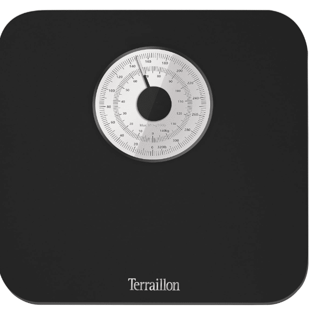 Moulinex Pèse-Personne Nautic Noir Terraillon – Digitale Personenwaage – 150 kg Kapazität – LCD-Anzeige – A-Ware