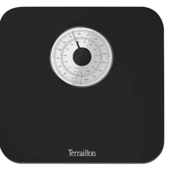 Moulinex Pèse-Personne Nautic Noir Terraillon – Digitale Personenwaage – 150 kg Kapazität – LCD-Anzeige – A-Ware