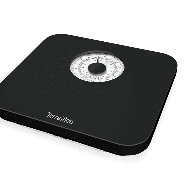 Moulinex Pèse-Personne Nautic Noir Terraillon – Digitale Personenwaage – 150 kg Kapazität – LCD-Anzeige – A-Ware