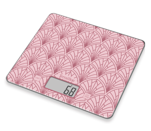 Moulinex T1040 Balance de Cuisine Art Déco Copper Terraillon – Digitale Küchenwaage – 5 kg Kapazität – A-Ware