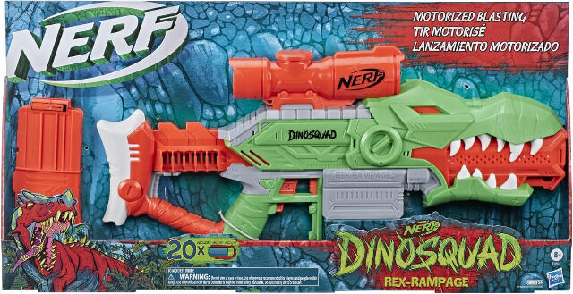 Nerf - Dinosquad Motorisierter Dart Blaster