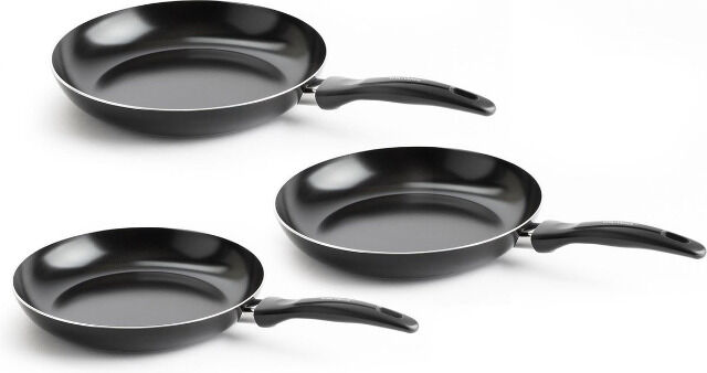 Vita Verde - Pfannen-Set - schwarz - 20cm 24cm & 28cm