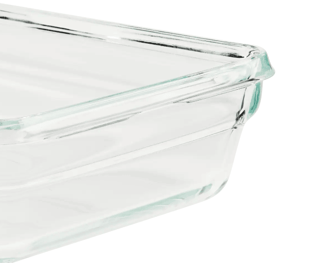 Tefal Glasdose Rund 0,9 L – Rote Silikondichtung – Luftdicht & Spülmaschinenfest – A-Ware