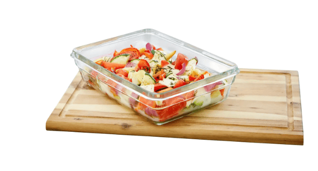 Tefal Glasdose Rund 0,9 L – Rote Silikondichtung – Luftdicht & Spülmaschinenfest – A-Ware