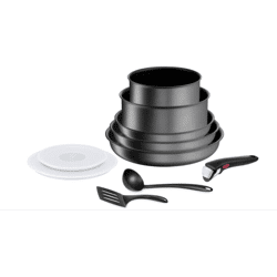 Tefal Ingenio Daily Cook Set 10-teilig – Abnehmbarer Griff – Antihaft & Induktionsgeeignet – A-Ware