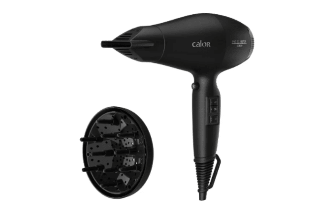 Calor Compact Pro+ Haartrockner – 2100 W – Ionic Technologie & AC-Motor – A-Ware