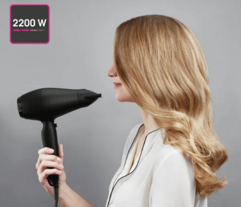 Calor Compact Pro+ Haartrockner – 2100 W – Ionic Technologie & AC-Motor – A-Ware