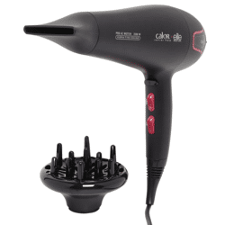 Calor Infini Pro Elite Haartrockner – 2200 W – AC-Motor, Ionic Technologie & Diffusor – A-Ware