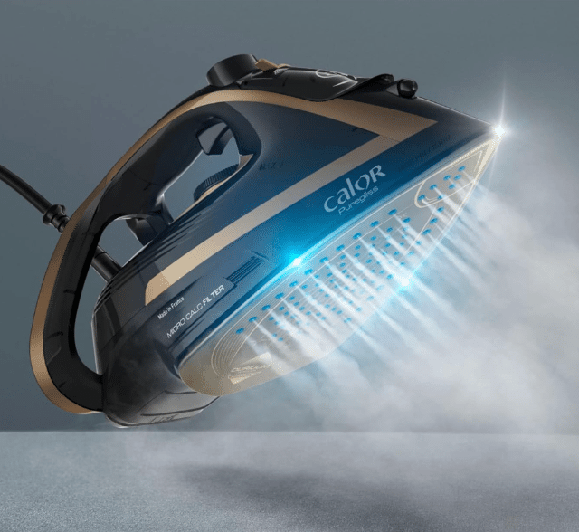 Calor Puregliss 3000 W Dampfbügeleisen – Keramiksohle, Anti-Kalk-System & Vertikaldampf – A-Ware