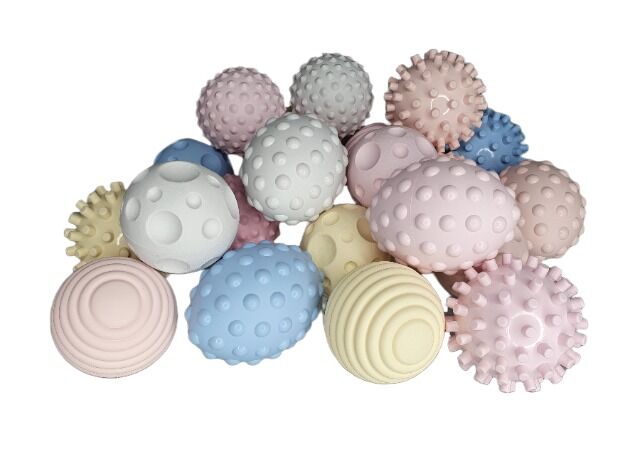 My first sensory balls for babies, assorted in a display 30 pcs