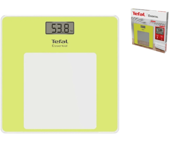 Tefal PP1305V0 Personenwaage Essential Lemon – digitale Waage