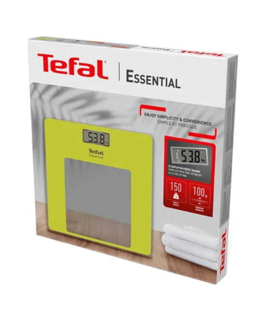 Tefal PP1305V0 Personenwaage Essential Lemon – digitale Waage