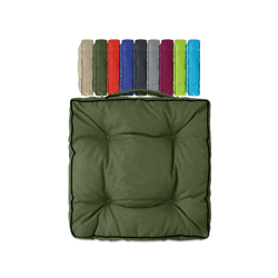 MEGA SALE Outdoor Boxkissen Sitzkissen Gastro 40x40x9 cm mit Trageriemen