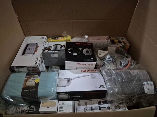 350 € MIX pallet of household appliances and household goods from German marketplaces, 60-70 items, category A/B/C, immediately available from stock