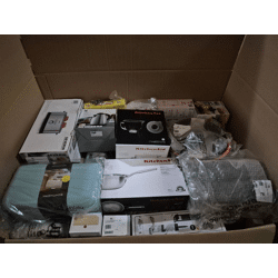 350 € MIX-Palette Haushaltsgeräte und Haushaltswaren aus deutschen Marktplätzen, 60–70 Stück, Kategorie A/B/C, sofort ab Lager verfügbar