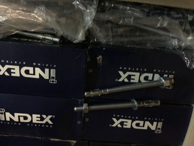 Bolzenanker Blitzanker Durchsteckanker Ankerbolzen verzinkt Palette 52