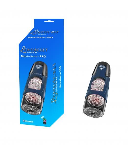 Lovesecret Premium LS05 - Masturbator Pro - App-gesteuerter Mega-Rotator - Up Down - Vibrationscup