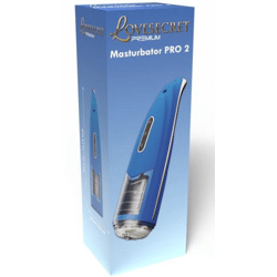 Lovesecret Premium - LS06 - Masturbator Pro 2 Blue - Mega Size Up/Down / Rotating - Rechargeable -