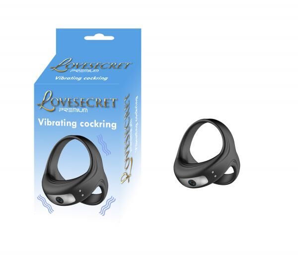 Lovesecret Premium - LS07 - Vibrierender Cockring 3-in-1 - Wiederaufladbar & Wasserdicht