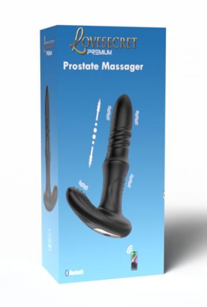 Lovesecret Premium Prostata-Massagegerät LS03 - App-gesteuert - Auf & Ab - 9 Schub-/Vibrationsmodi