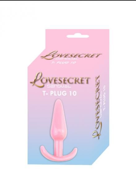 Lovesecret Sensual - LS19 - T-Plug 10 - Anal Plug Pink - 12,3 CM / 4,8 Inch