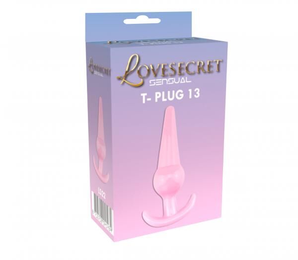 Lovesecret Sensual - LS22 - T-Plug 13 Rosa - 12.6 cm / 4.9 inch