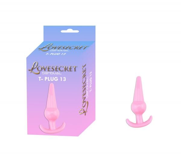 Lovesecret Sensual - LS22 - T-Plug 13 Rosa - 12.6 cm / 4.9 inch