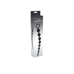Lovesecret Sensual - LS24 - Anal Perlen Schwarz - 30 cm / 11.8 inch, Max Ø 3.5 cm / 1.4 inch