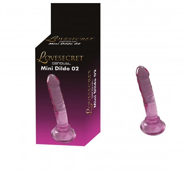 LoveSecret Sensual - LS31 - Mini Dildo 02 Pink - Realistischer Dildo Saugnapf 14 Cm / 5.5 Inch