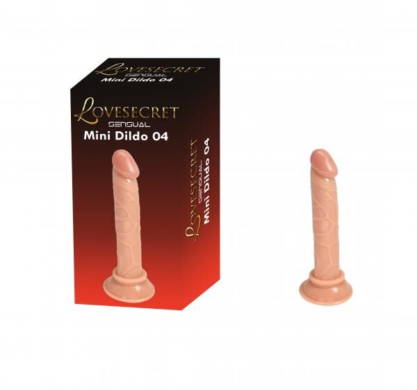 LoveSecret Sensual - LS33 - Mini Dildo 04 Flesh - 14 Cm / 5.5 Inch Realistic Dildo Saugnapf -