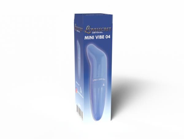 Lovesecret Sensual - LS45 - Mini Vibe 04- Mini G Spot Vibrator Blau