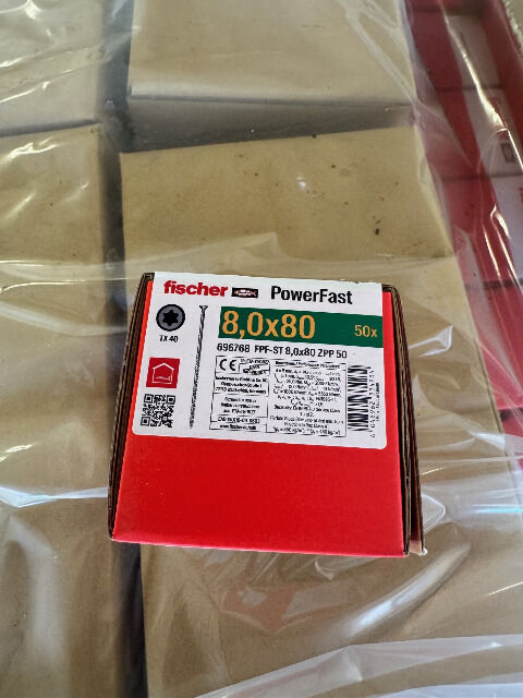 Markenschrauben von Fischer / verschiedene, gemischte Größen 