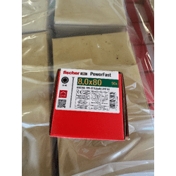 Markenschrauben von Fischer / verschiedene, gemischte Größen 